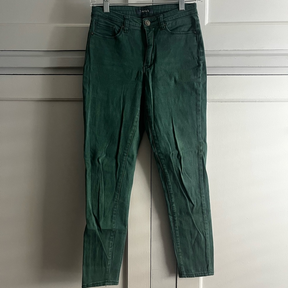 ModCloth Skinny Jeans - Green, size 2